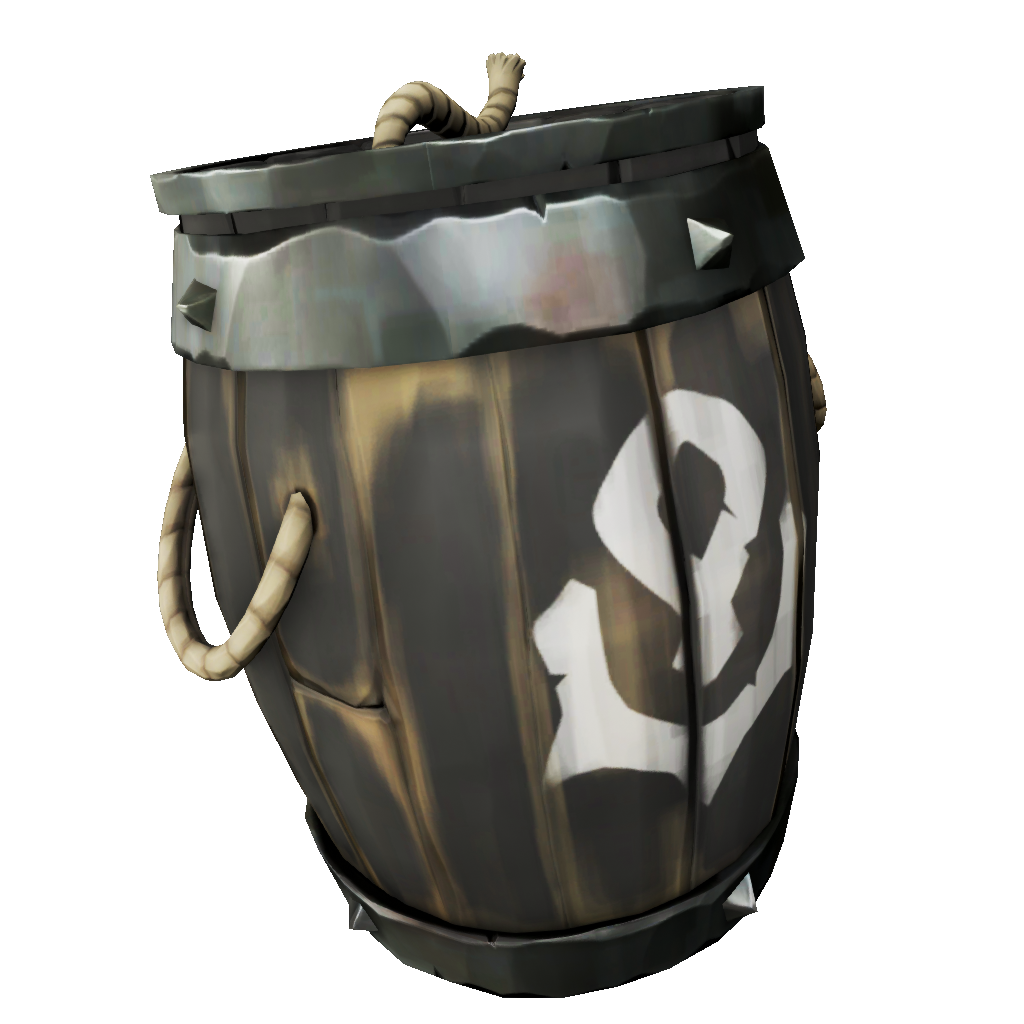 Sea Of Thives - Black Keg pencil holder