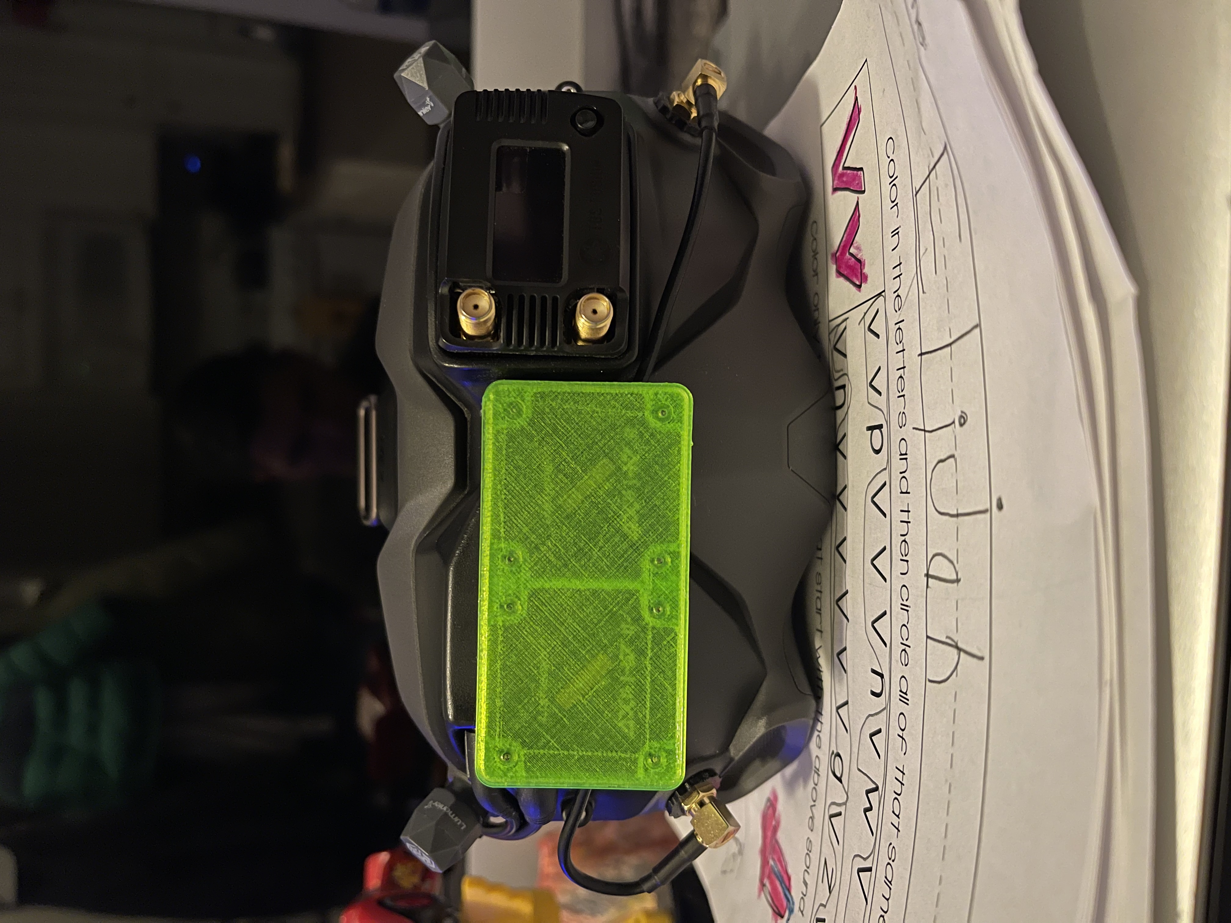 DJI Goggles V2 AXII HD 2 patch mod (BDI compatible)