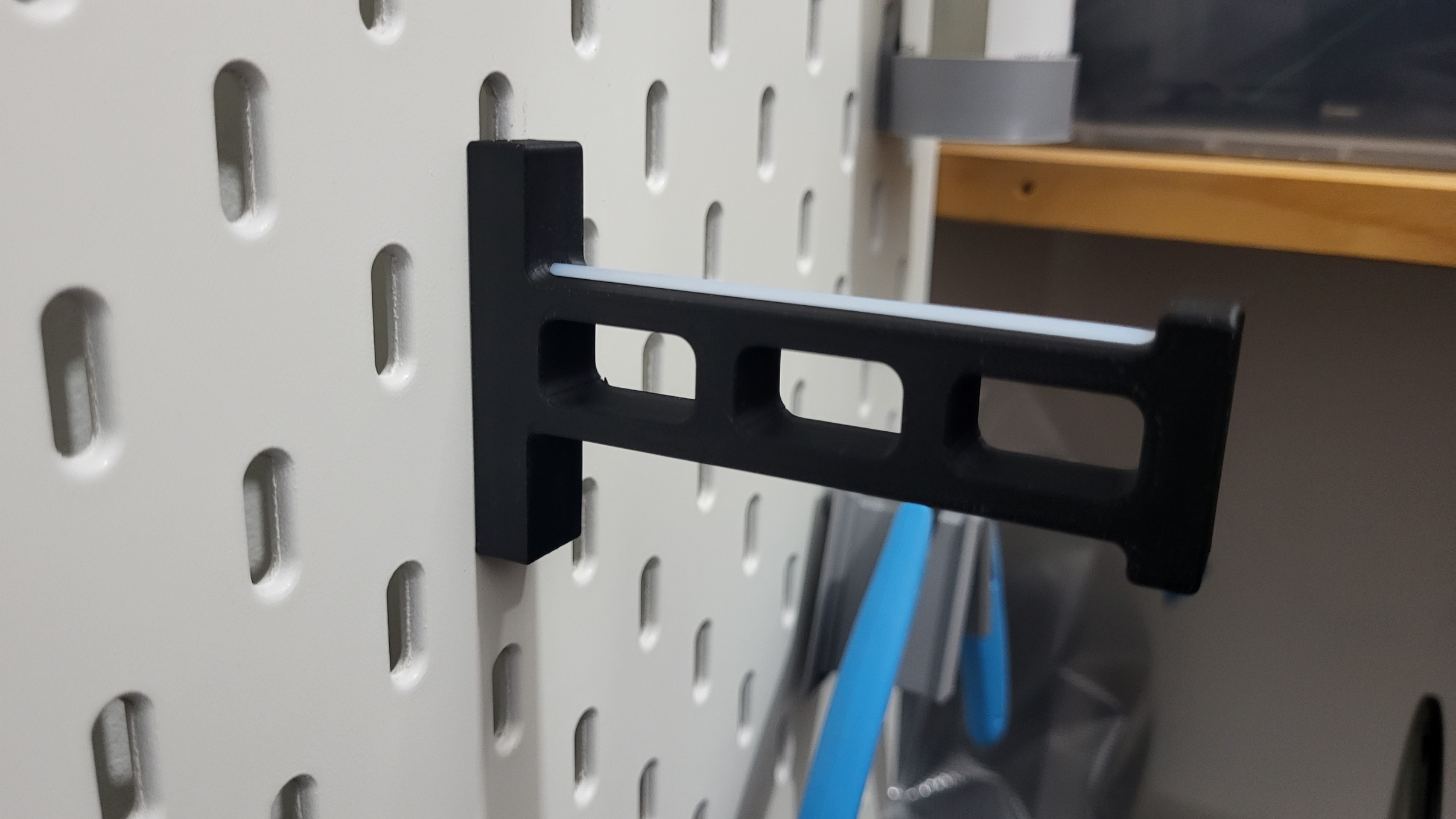 Ikea SKÅDIS filament spool holder, Voron style 3D model thumbnail