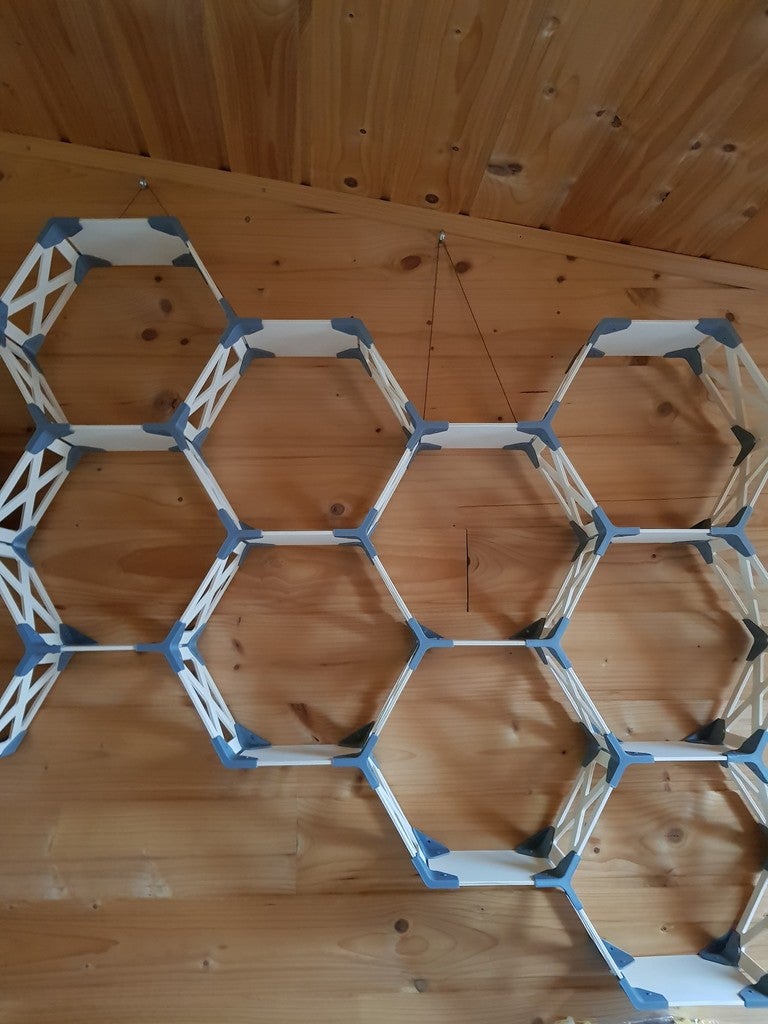 Hexagon-Shelf - Regal