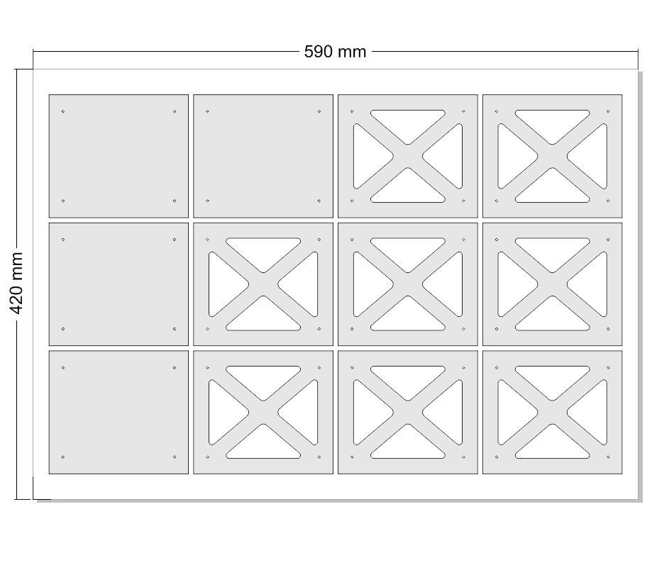 HexagonShelf Regal by Hedo3D Download free STL model