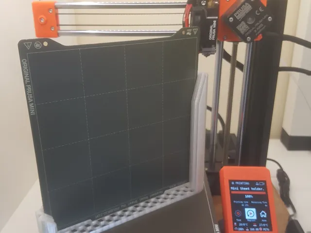 Mini sheet holder