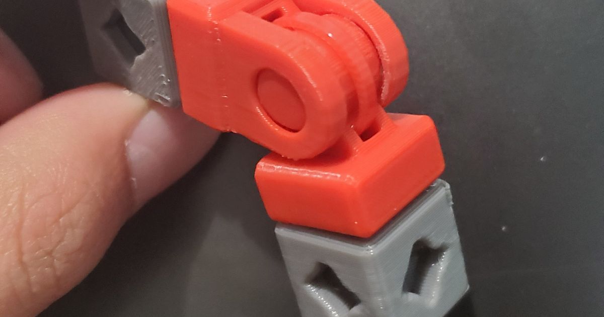 Printabloks Hinge Zip Tie by Exsurge MechPrints Download free STL