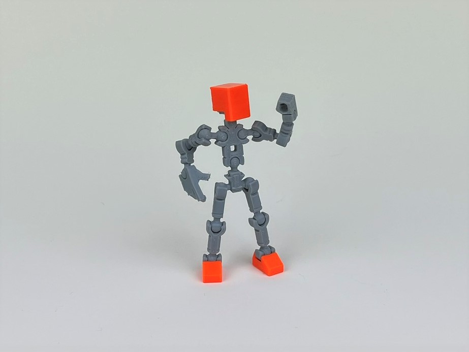 MINI 13 Printable Jointed Figure por soozafone | Descargar modelo STL ...