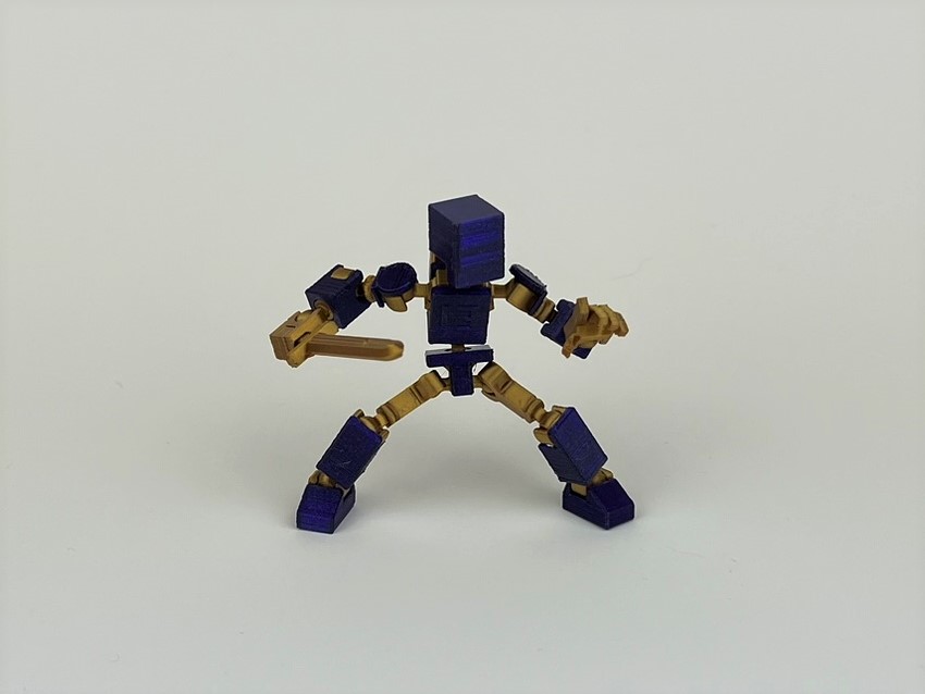 MINI 13 Printable Jointed Figure by soozafone Download free STL model