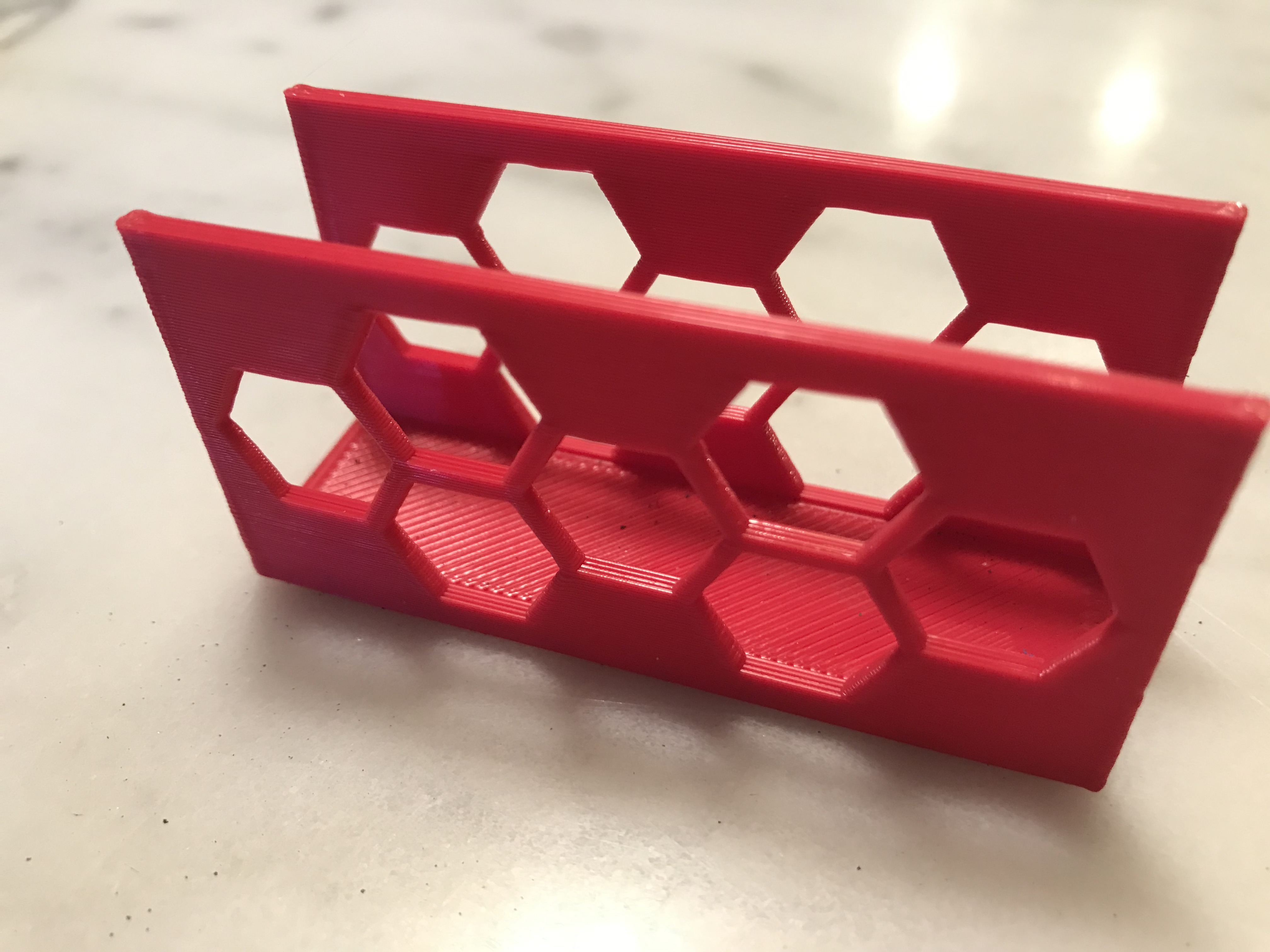 Minimalist Hex Sponge Holder by Lacemaker Download free STL model