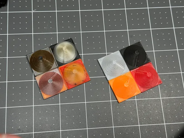 Multicolor Test Print for Bambu AMS