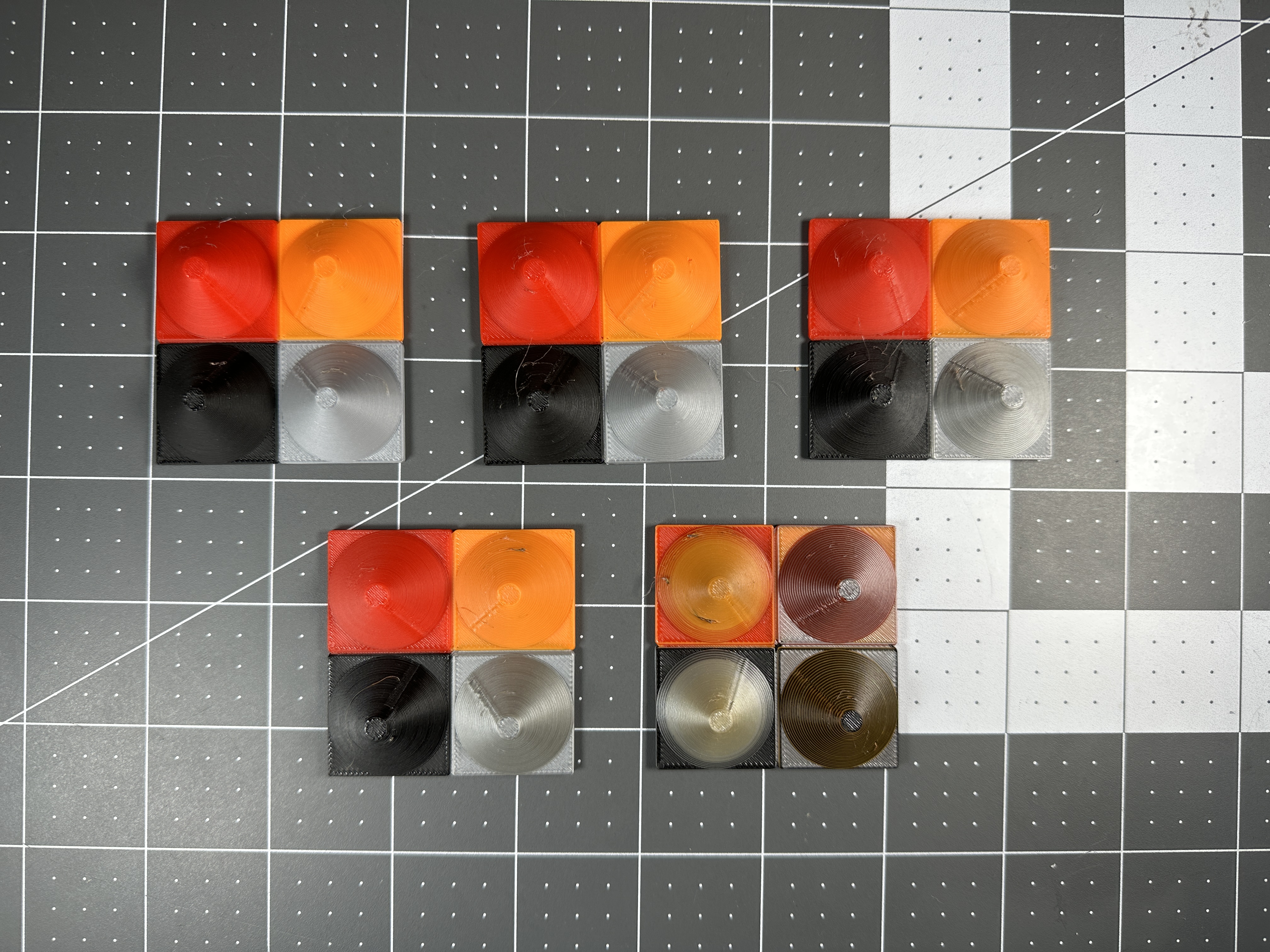 Miniatura 3 do modelo 3D Multicolor Test Print for Bambu AMS