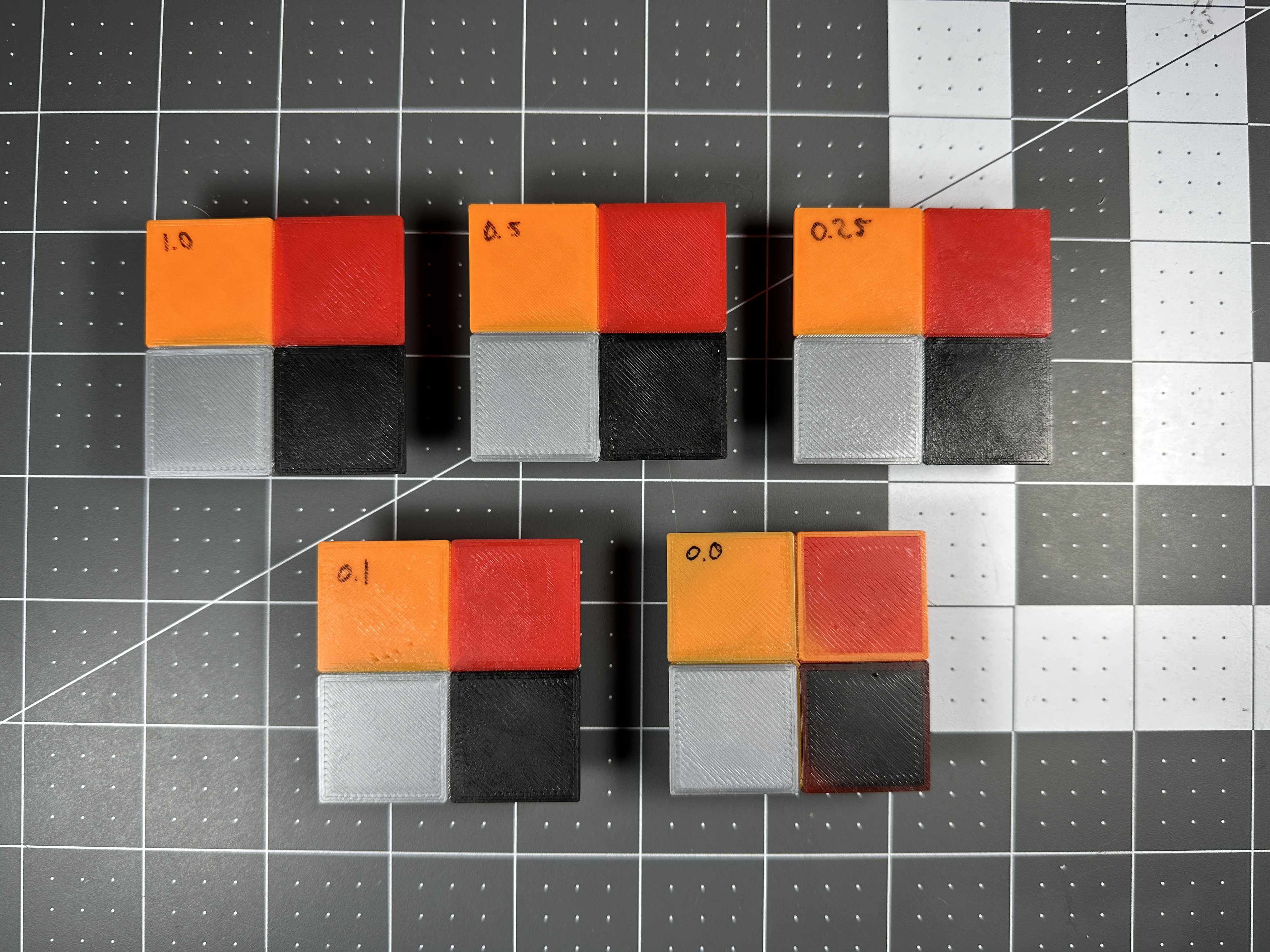 Miniatura 2 do modelo 3D Multicolor Test Print for Bambu AMS