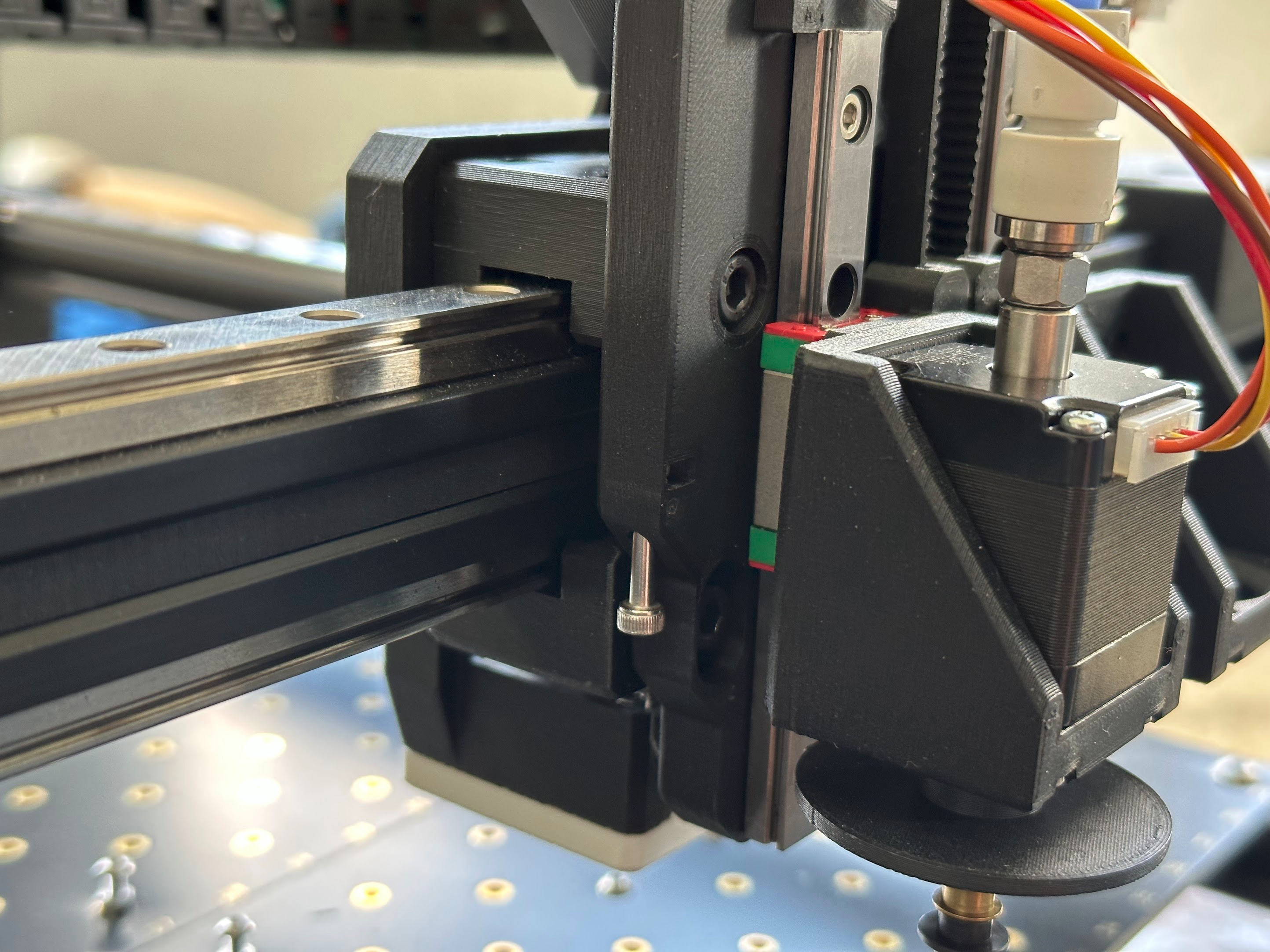 Dual X-axis linear rails for LumenPnP v3