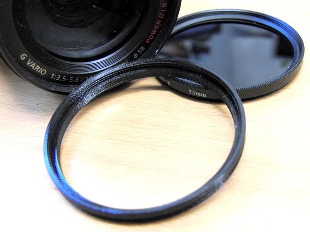 58 to 55 mm step down filter ring