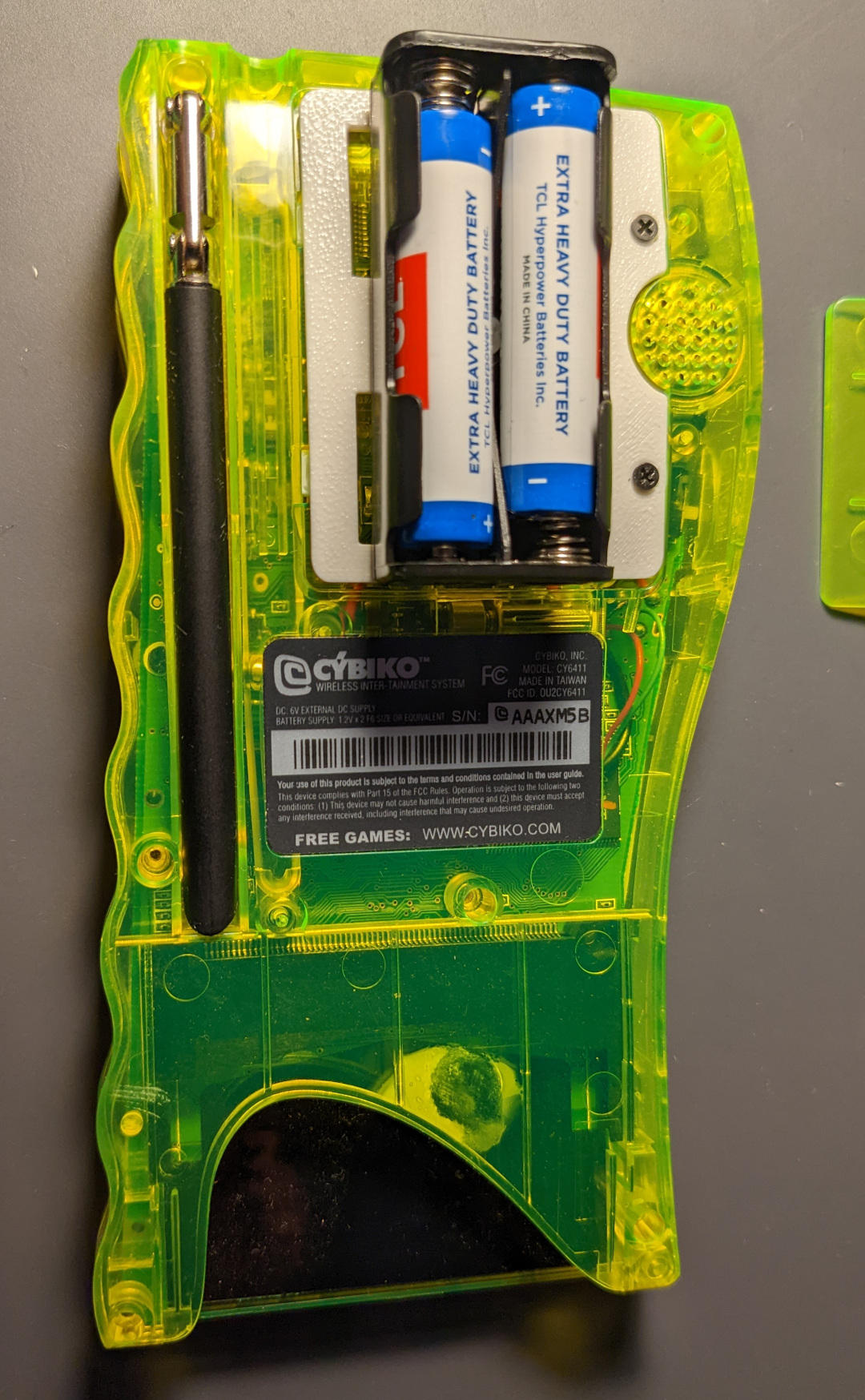 Cybiko Battery Compartment Cover by ClassyNemesis Download free STL