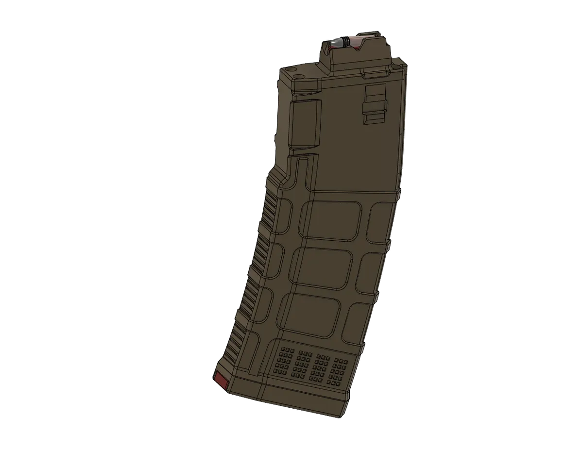 PMAG 30 Style AR .22lr Ceiner/CMMG Conversion Magazine by 