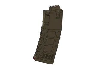 7-Slot AR15 Vertical Mag Holder (Magnet or Screw Mount) by JDB