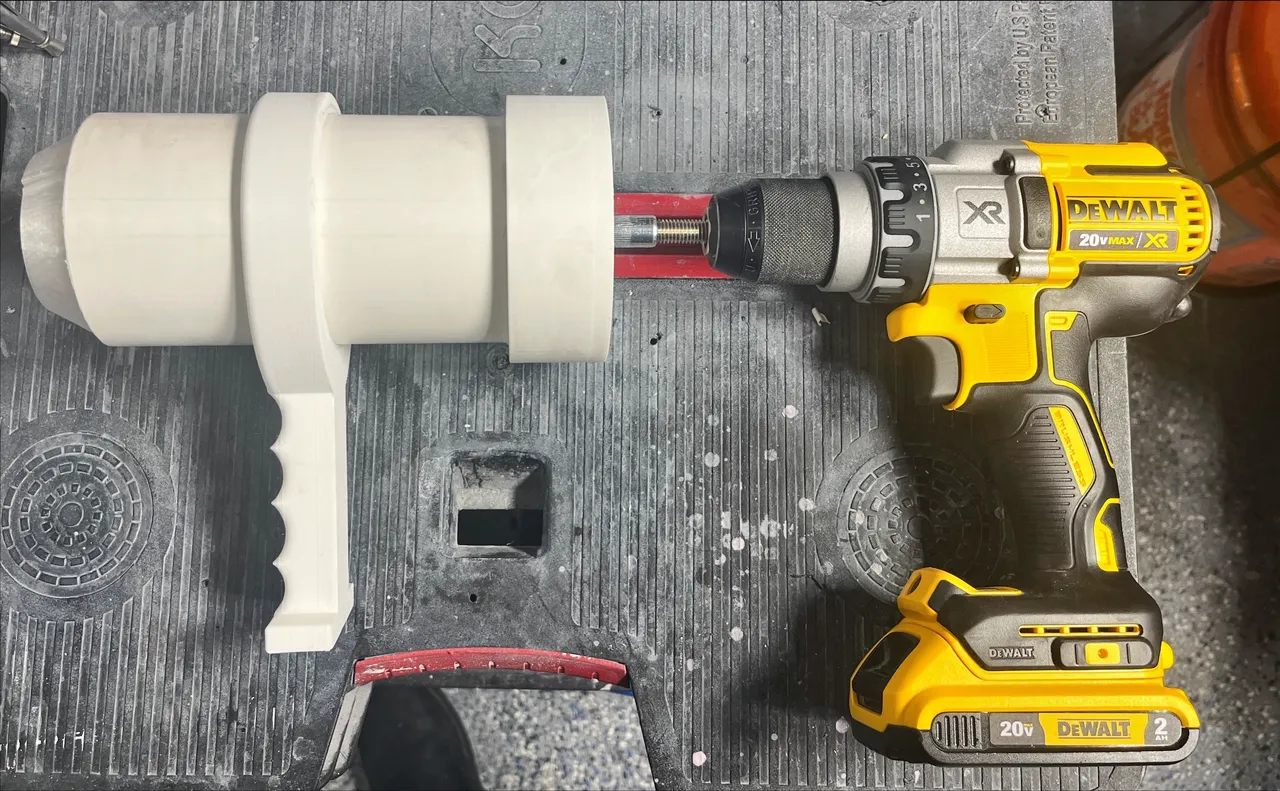 DIY Drill Powered Spray Paint Mixer 
