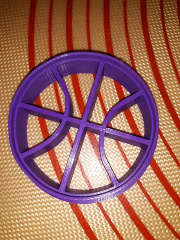 basketball cookie cutter