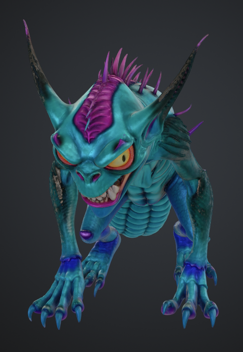 monster mit schwanz