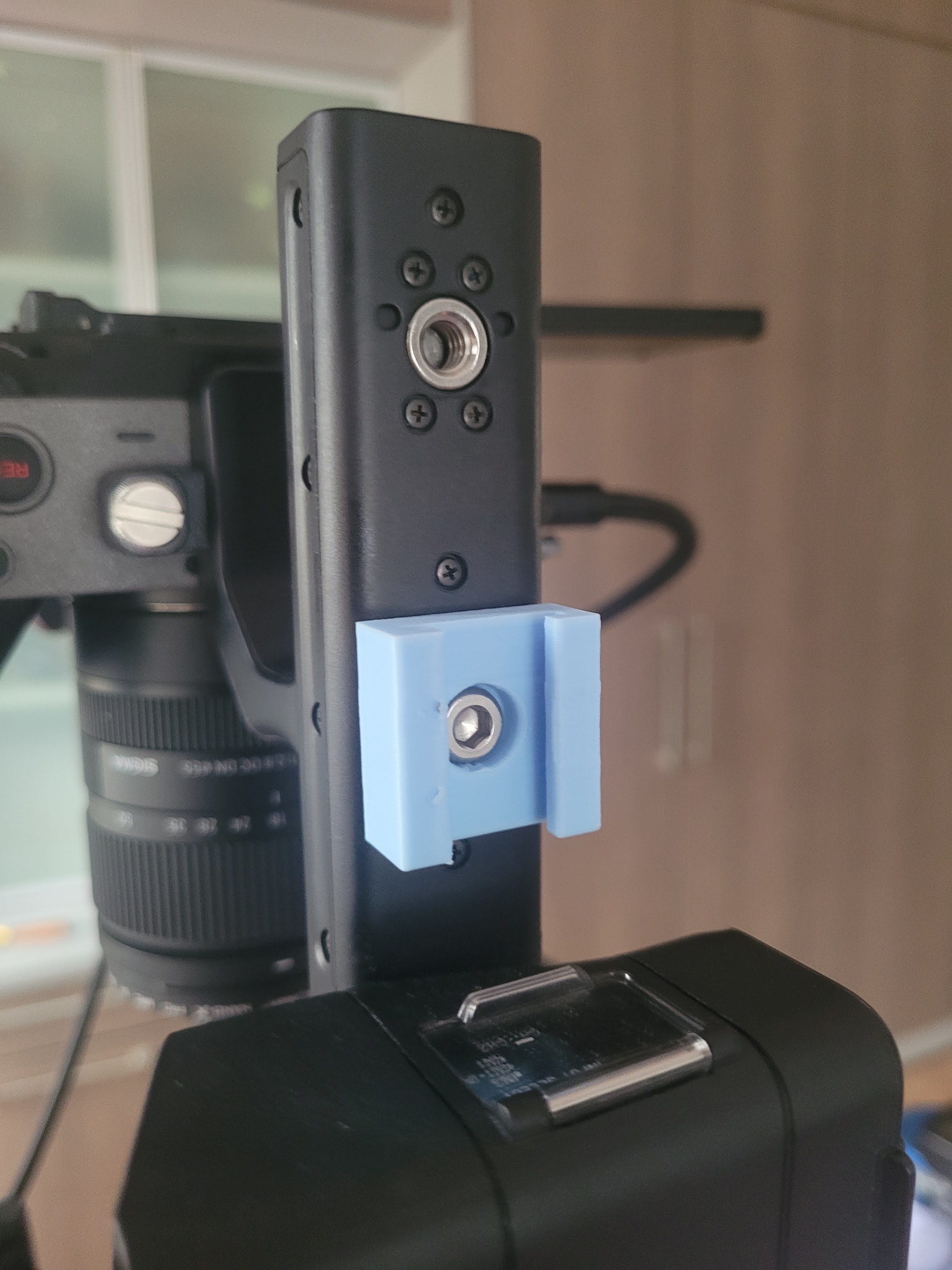 Simple Cold Shoes for Camera Cages