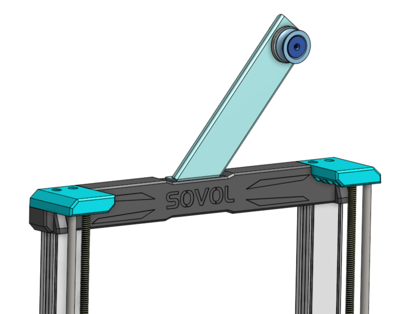 Sovol SV06 Filament Guide Wheel with Ball Bearing by reemo3dp Download free STL model