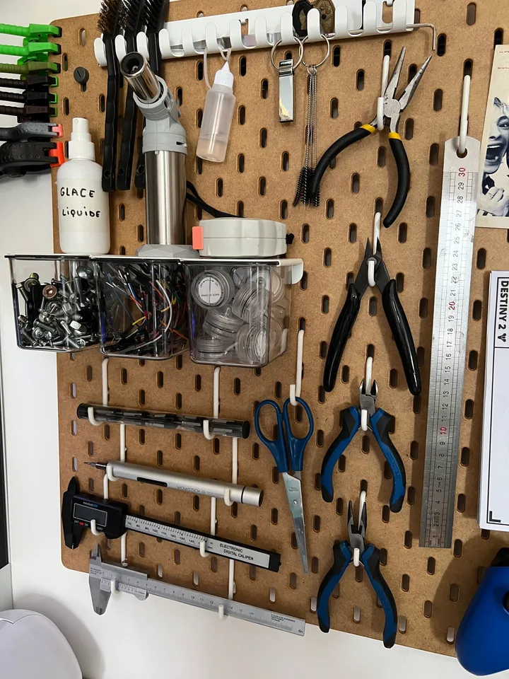 Hook Pegboard Ikea Skadis by Spectromatic_Workshop | Download free STL ...