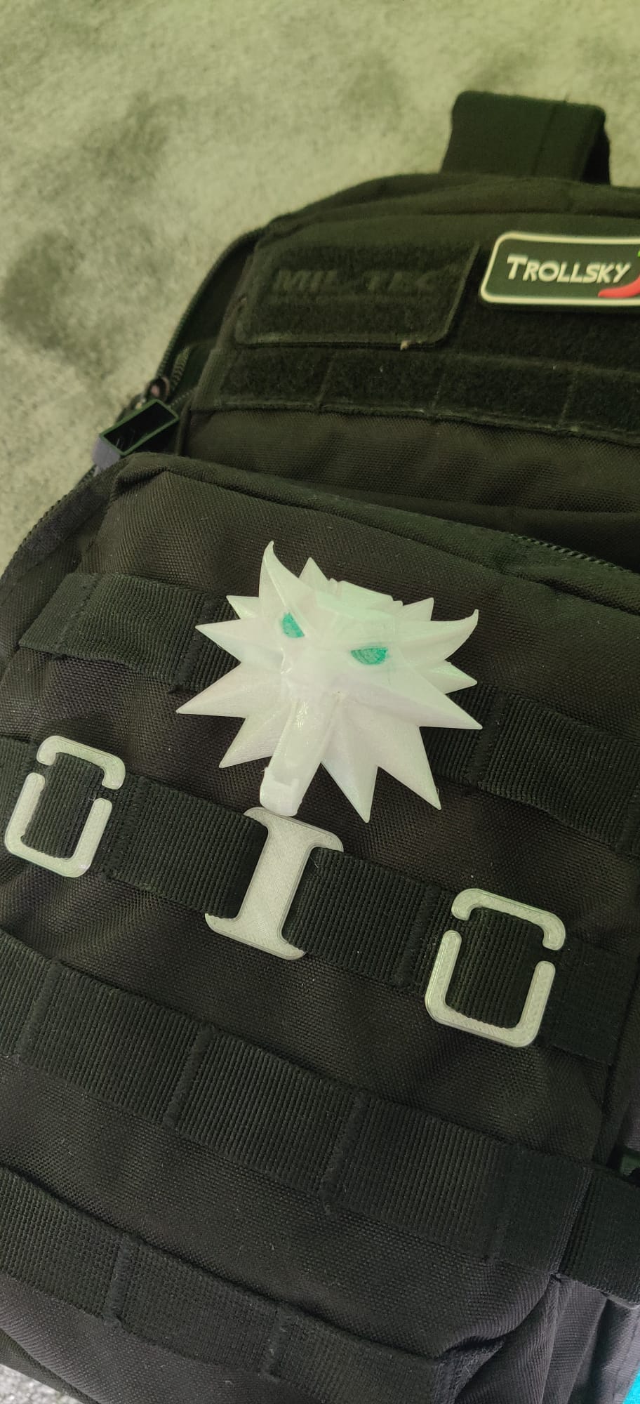 Witcher Medallion for MOLLE