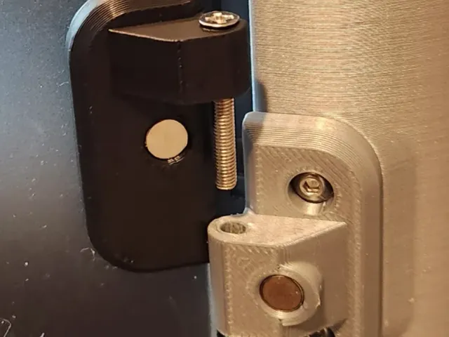 Supportless ARC quick door removal hinge