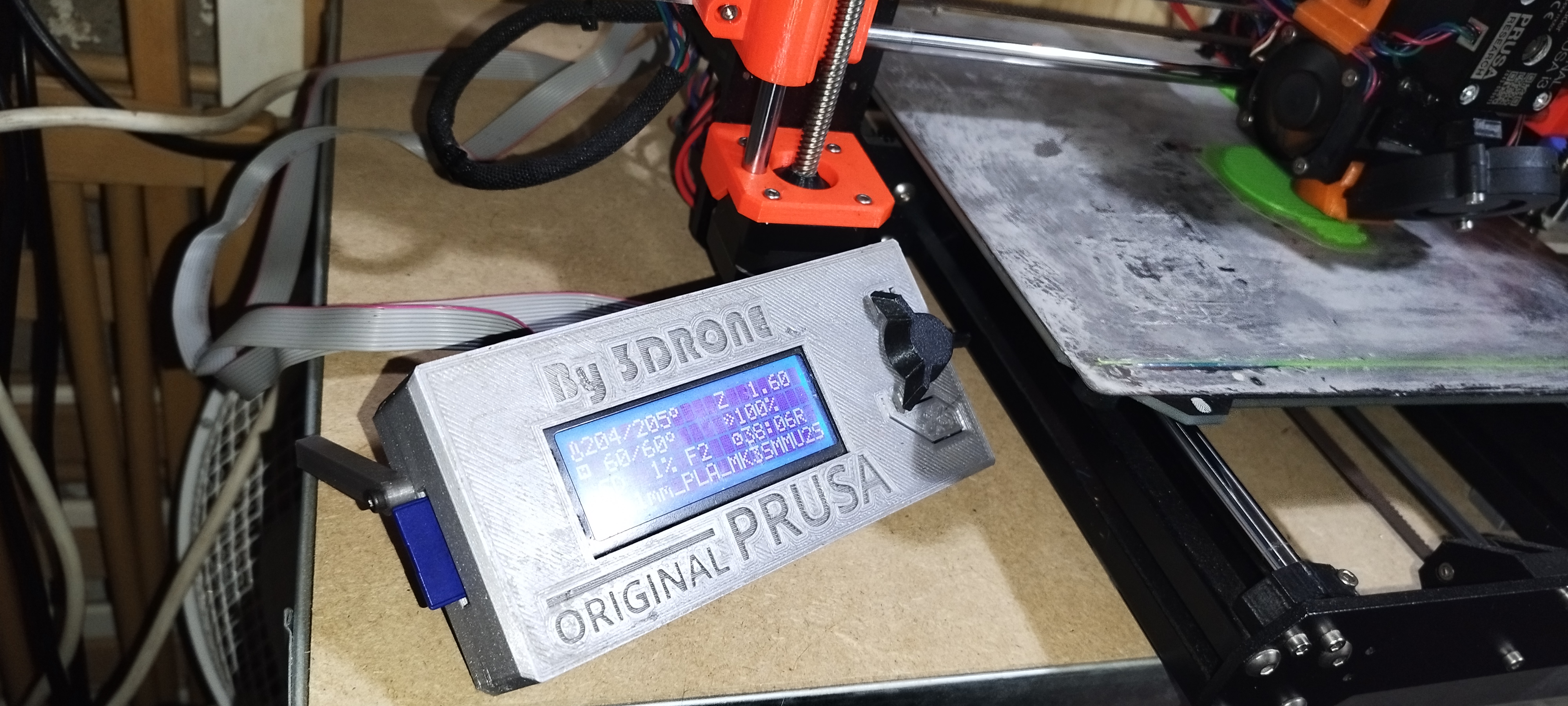 Support ecran MK3S+ ajustable