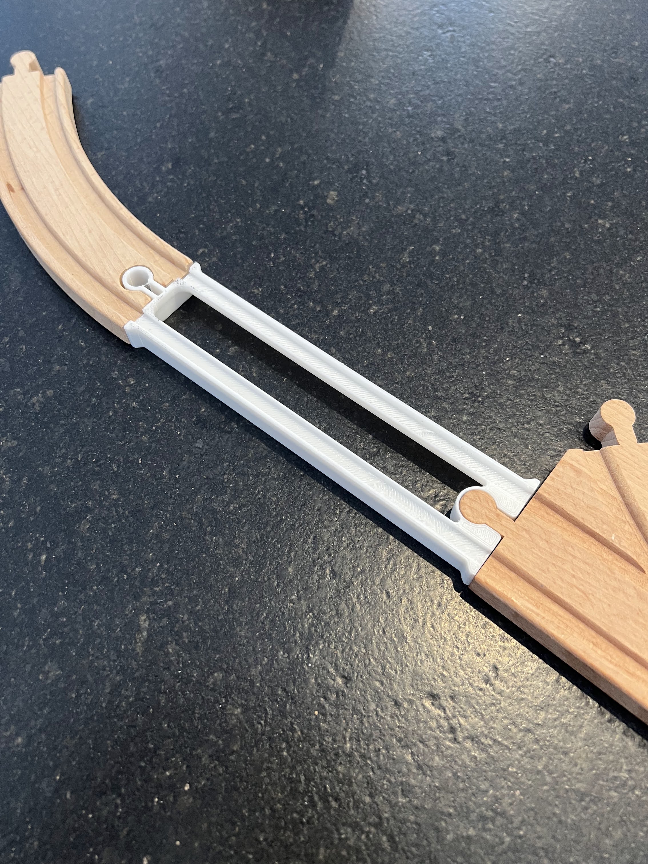 Brio compatible Straight Track Low Material