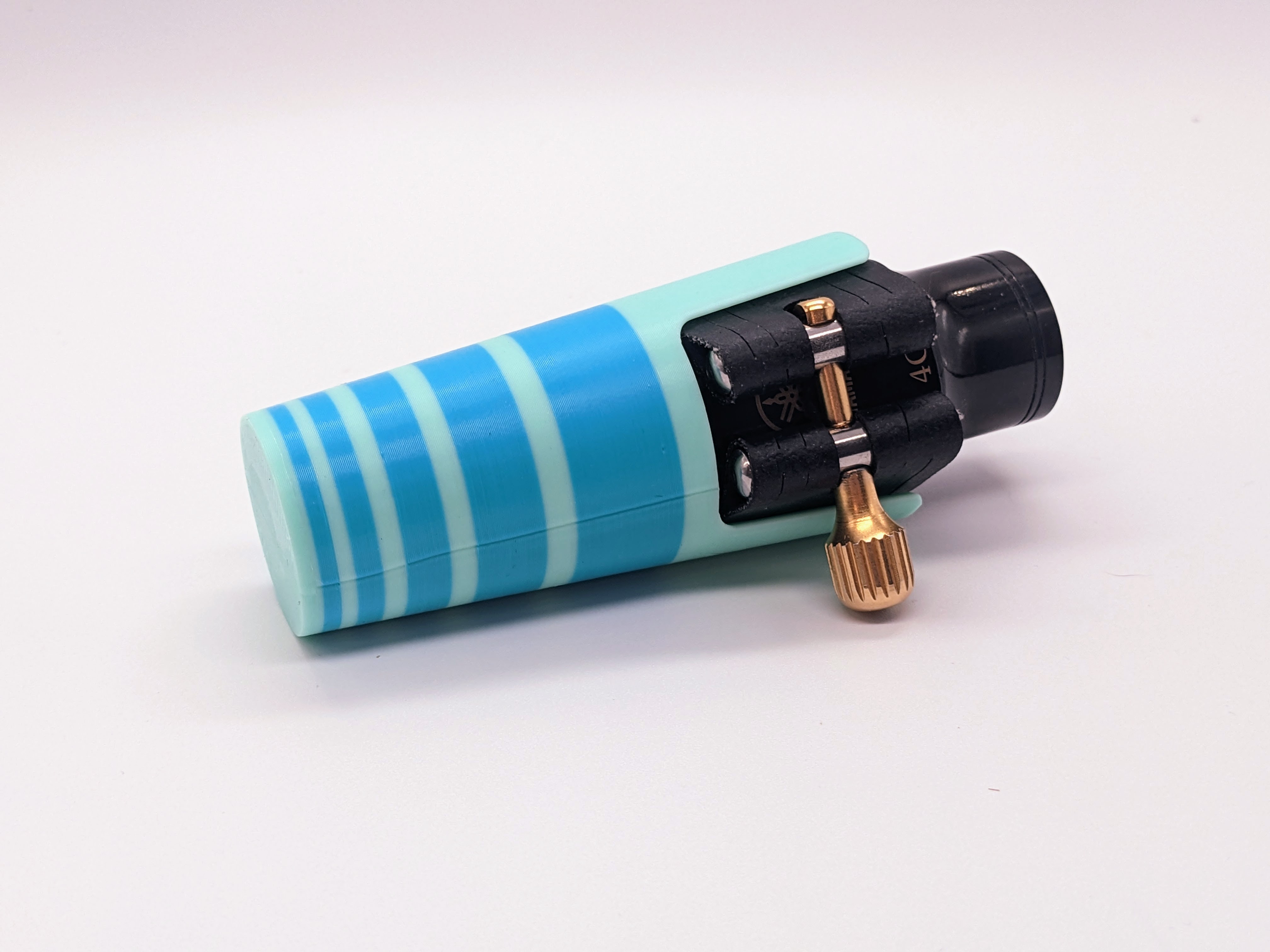 Alto Sax Mouthpiece Cover by Sarah R. Download free STL model