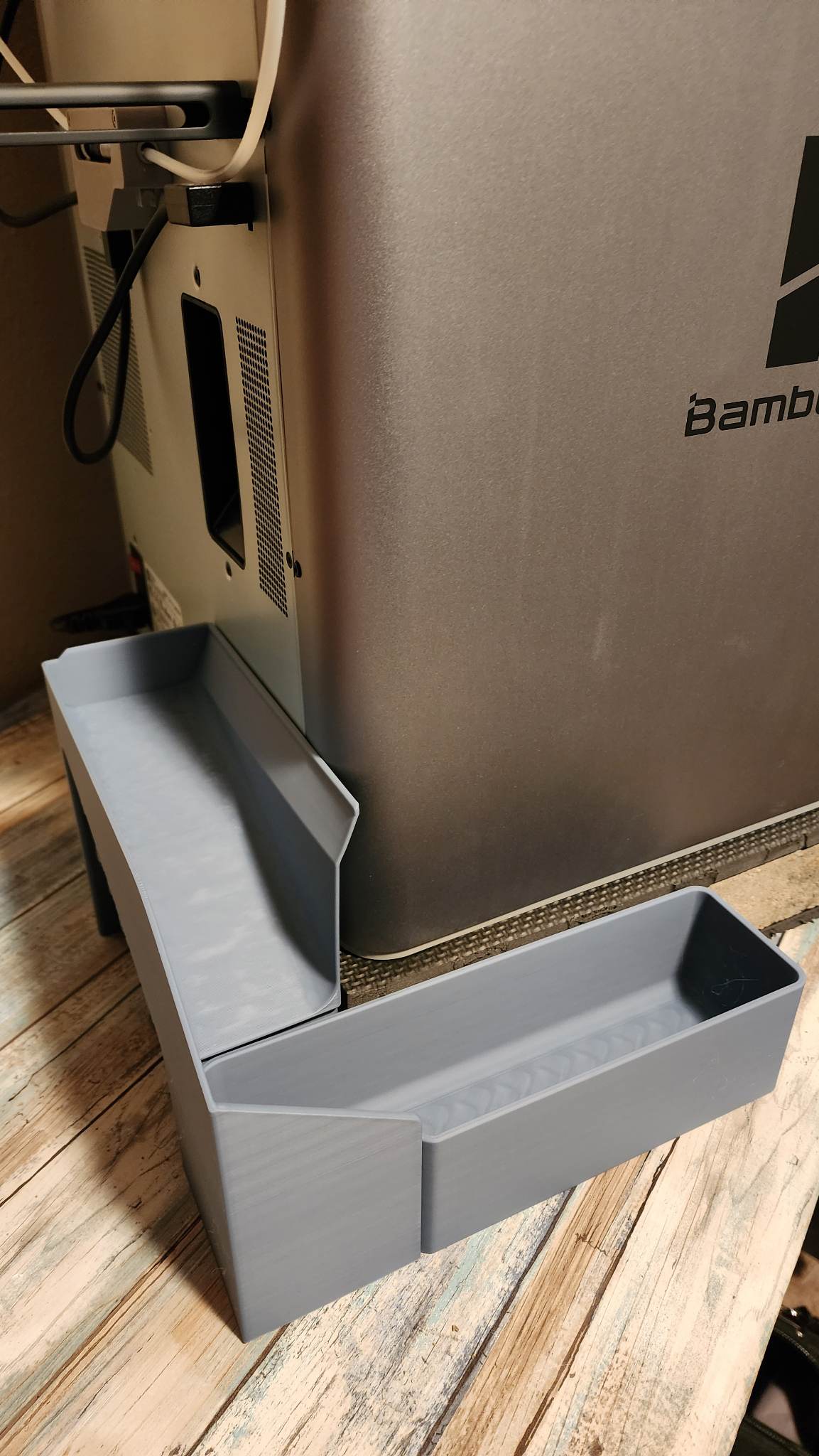 Bambu Chute With Removable Waste Bucket By RYTEK 3D Download Free STL bambu-chute-with-removable-waste-bucket-by-rytek-3d-download-free-stl