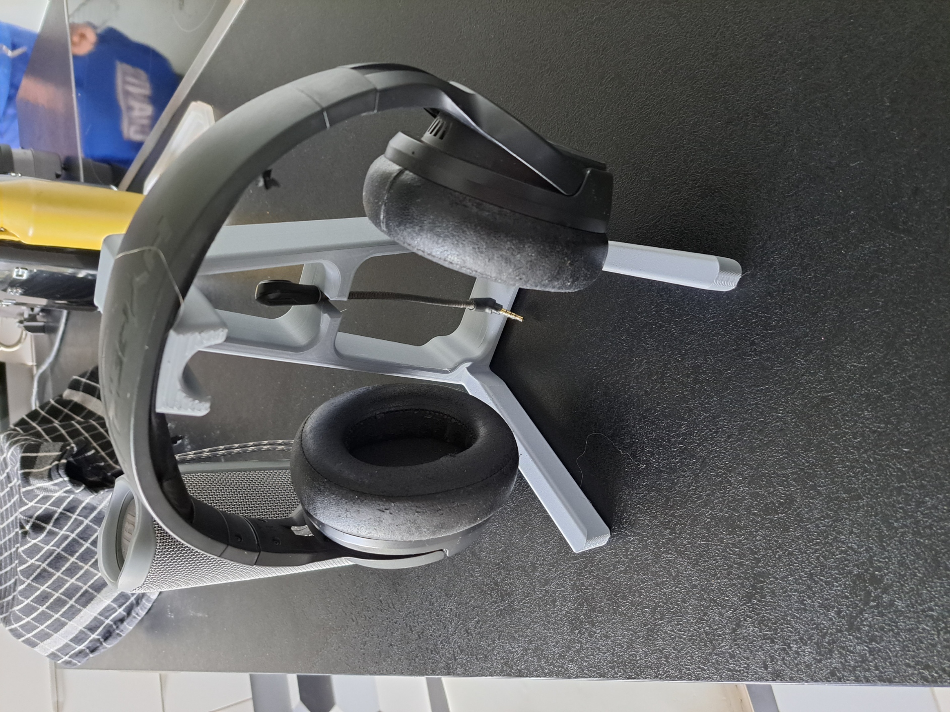 Support casque + mic ( holder earphone )