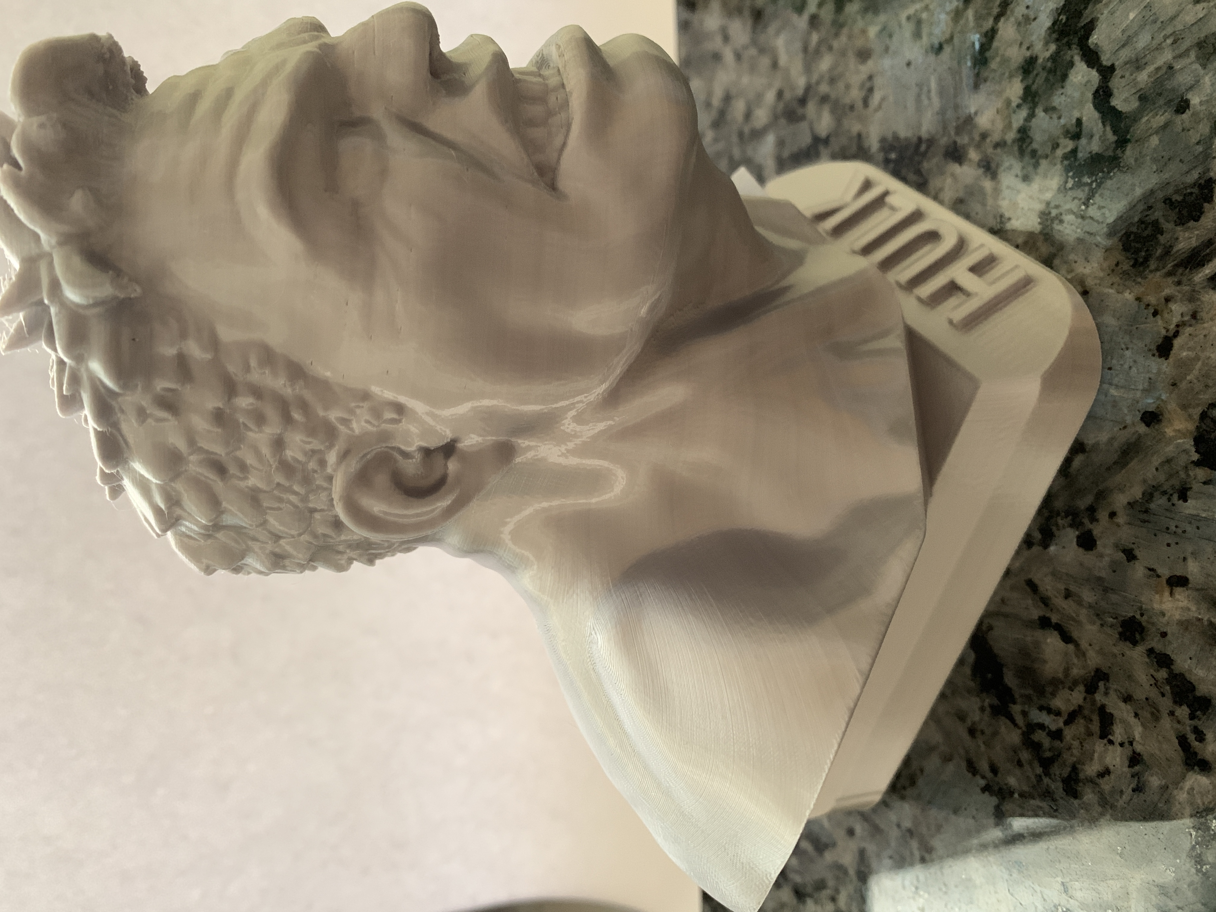 Miniatura 4 do modelo 3D Hulk Bust Büste