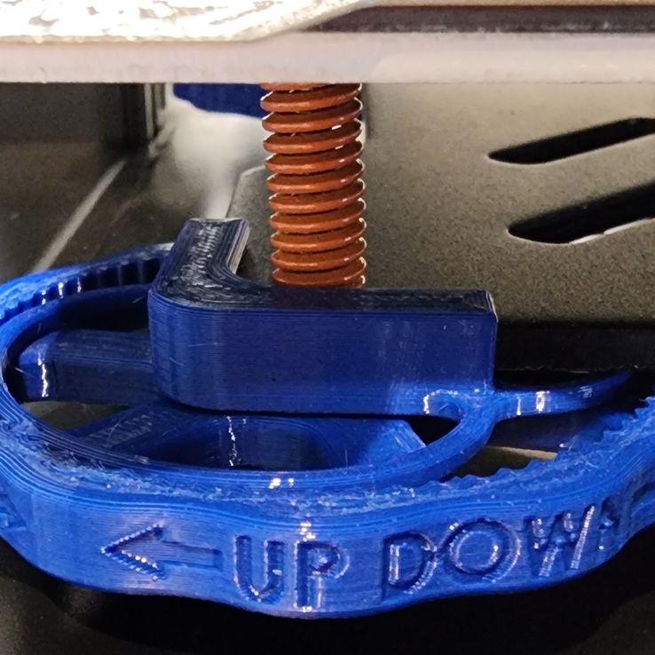 Ender 3 S1/S1 pro - Locking Bed Level Knob by AJCam44 | Download