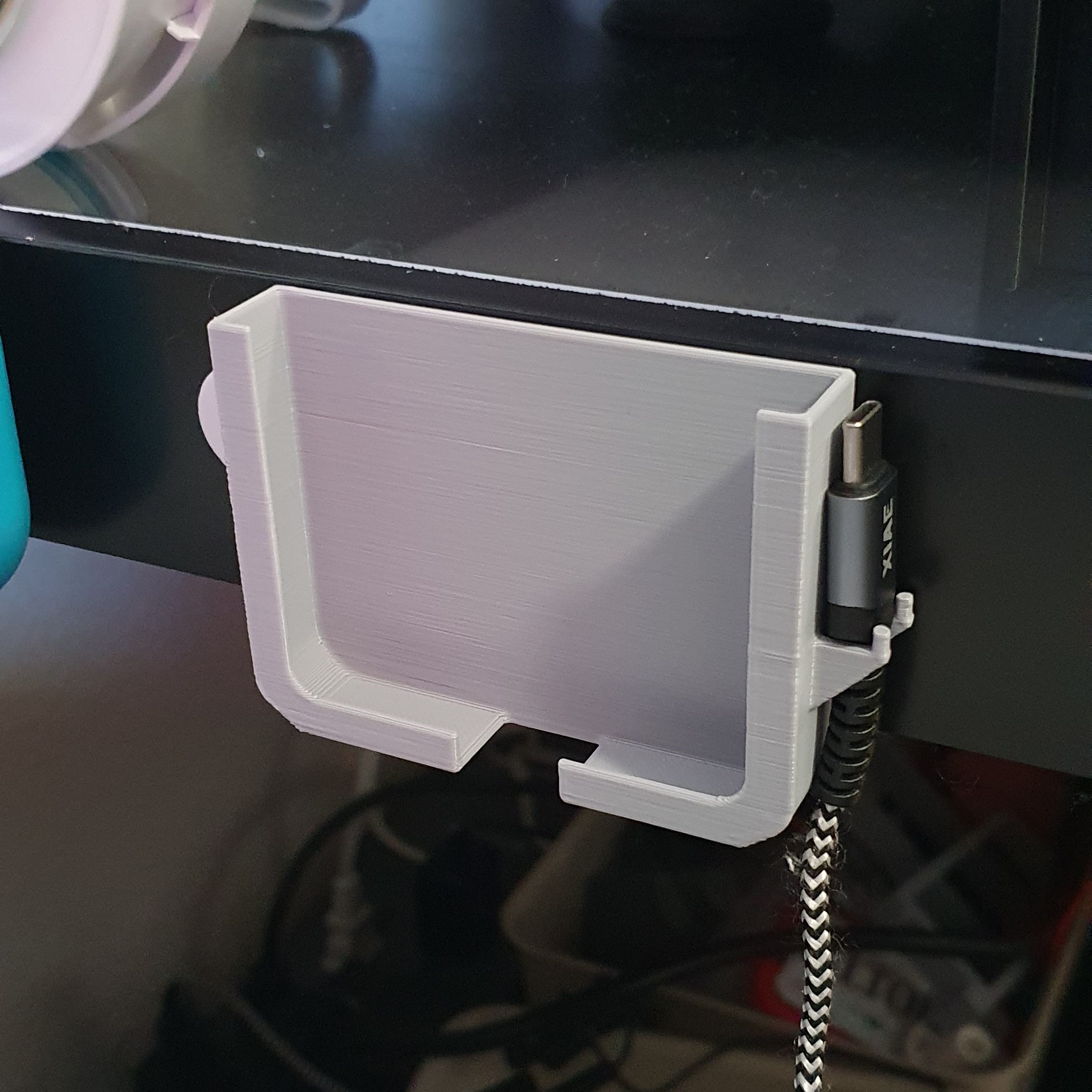 Wall Phone and Charger Holder