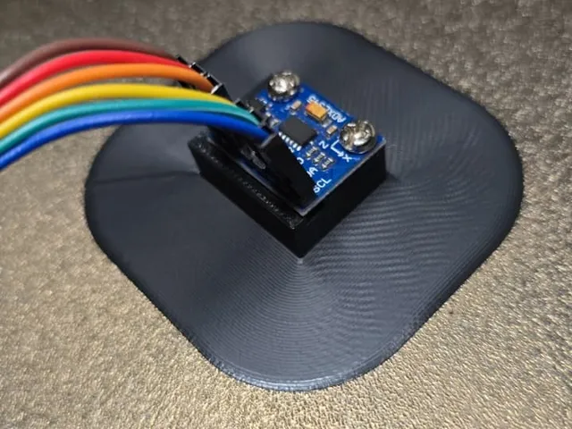 Print-in-Place ADXL345 Bed Mount for Input Shaper