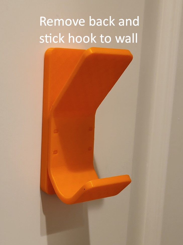 Command Strip Hook (Large) by Chipp Walters Download free STL model