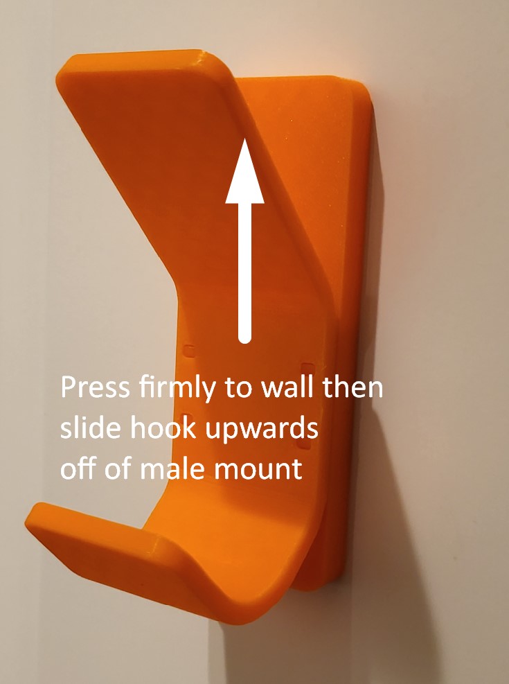 Miniatura 7 do modelo 3D Command Strip Hook (Large)