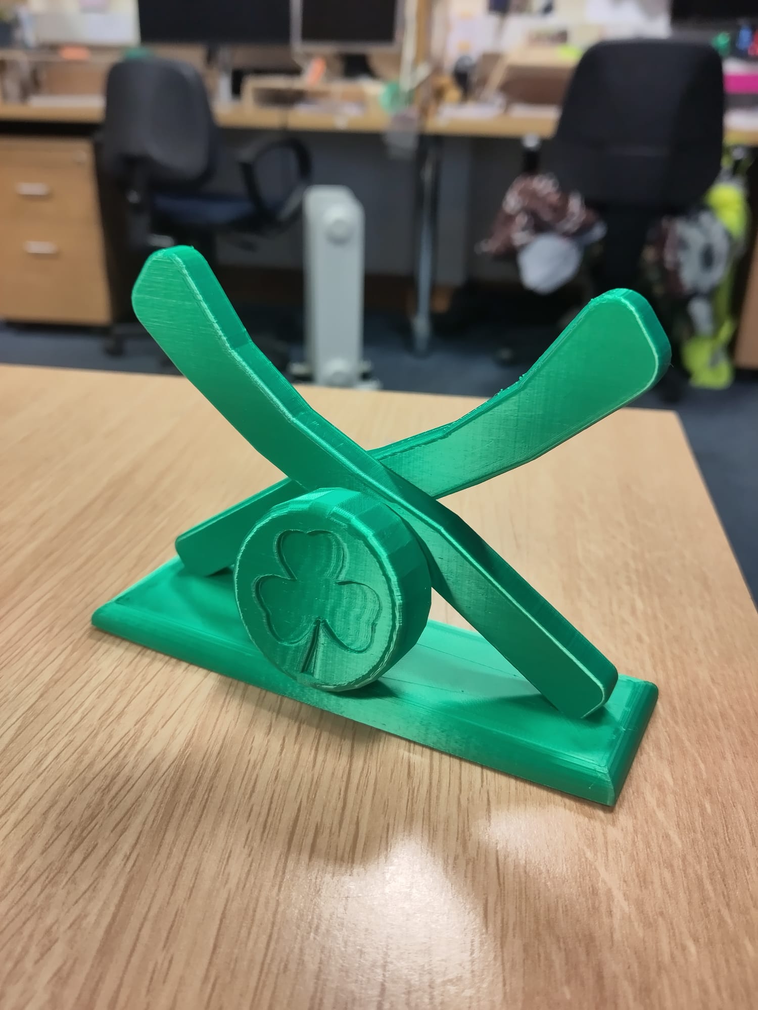 Underwater hockey trophy
