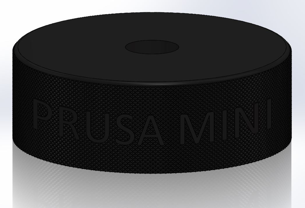 Miniature Hockey Puck 45 Vinyl LP Adapter by Oldegregg Download free