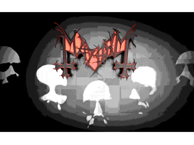Mayhem band logo wallart