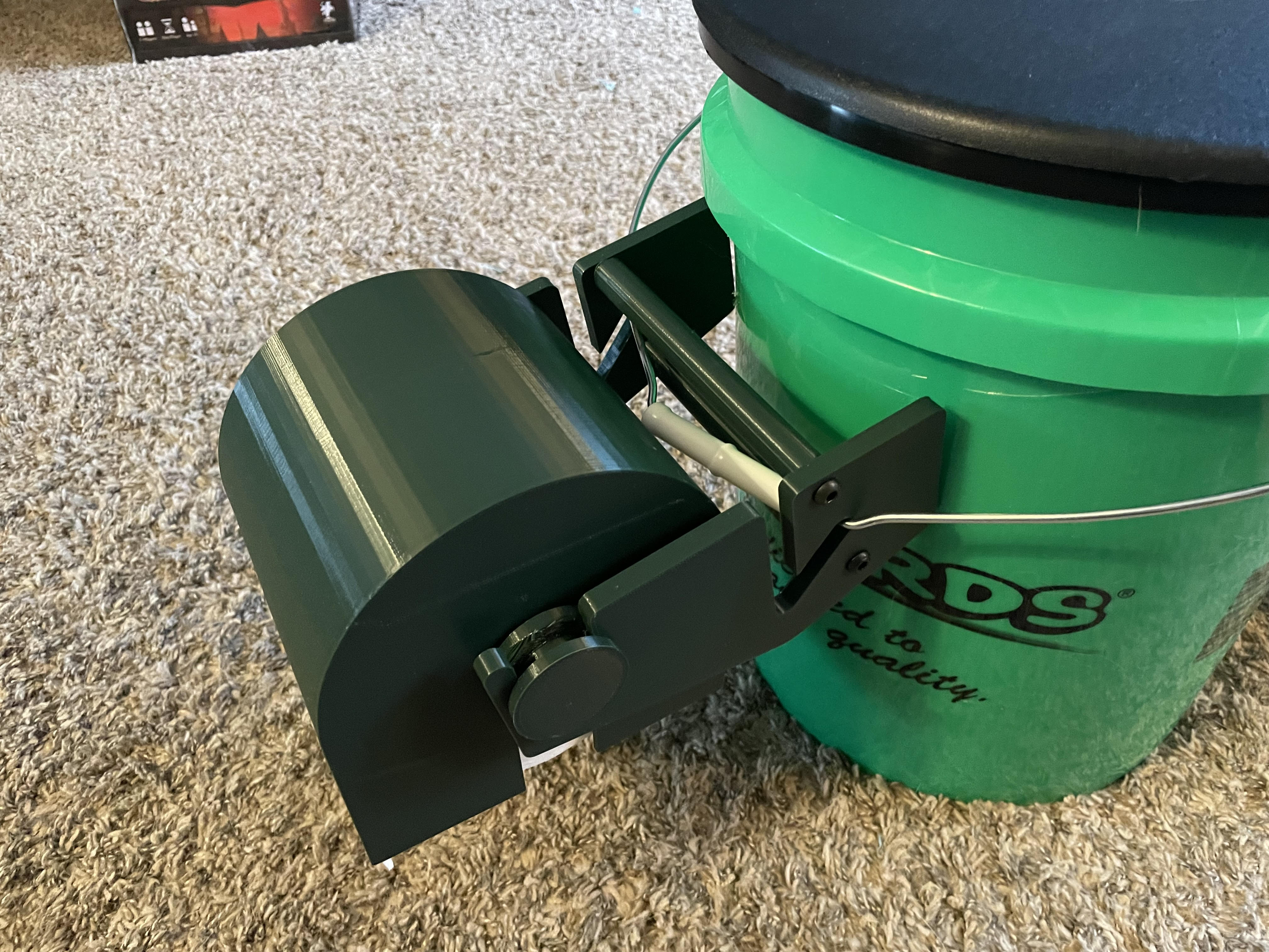 Bucket Toilet Paper Roll Holder and Cover