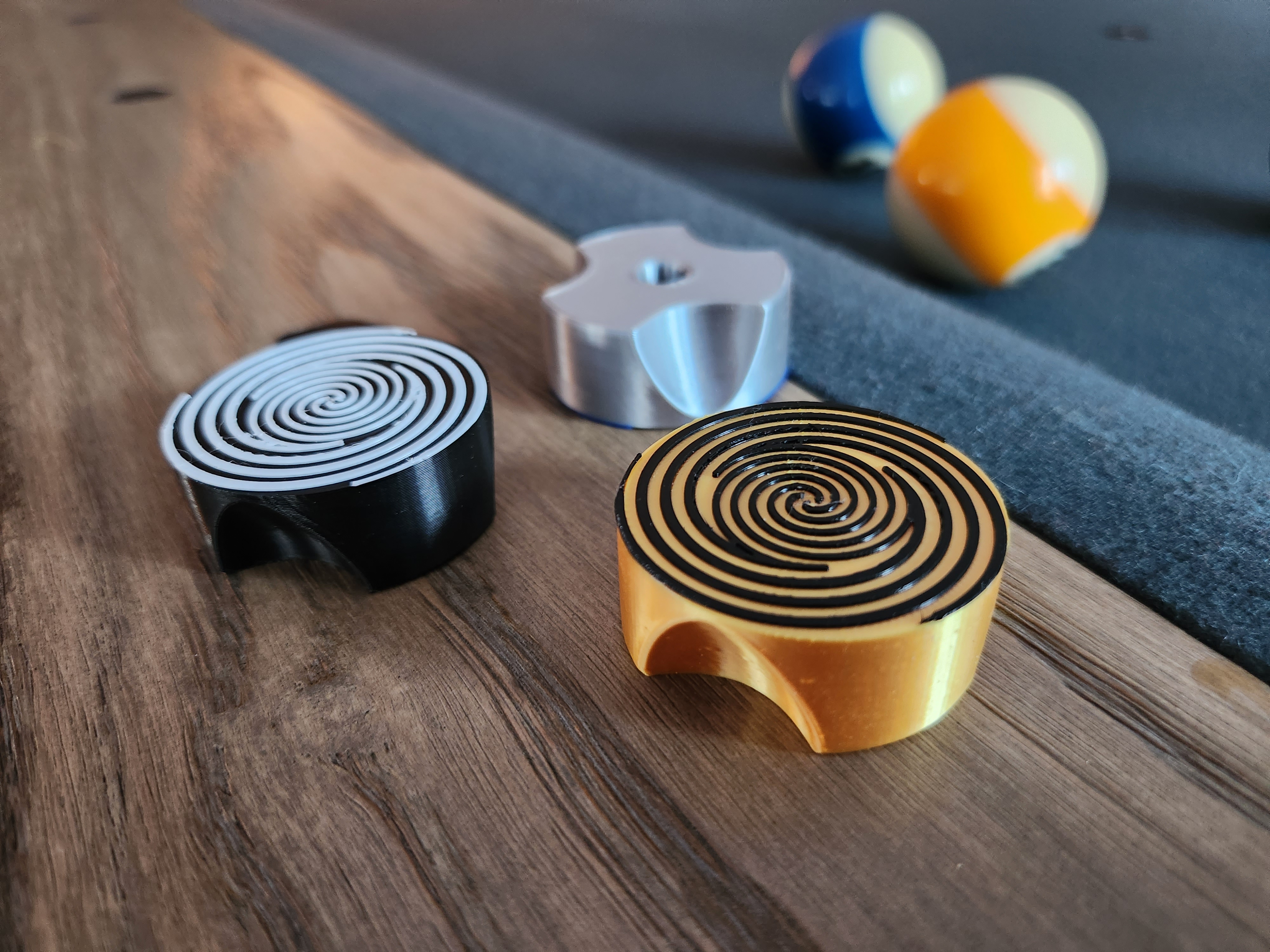 Spinning Spiral Illusion Record Adapter