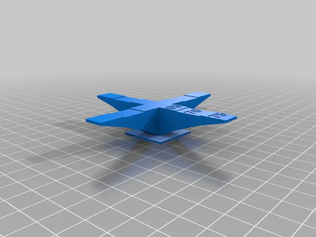 Overhang Test in Four Directions - 65 to 75 degrees
