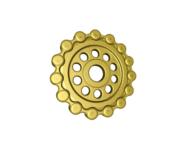 Sprocket and chain 45 adapter