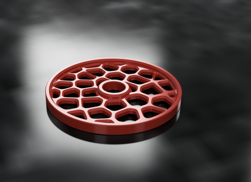 Voronoi 45 Record Adapter
