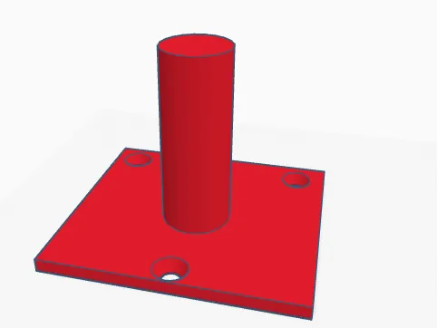 wall mounted filament holder