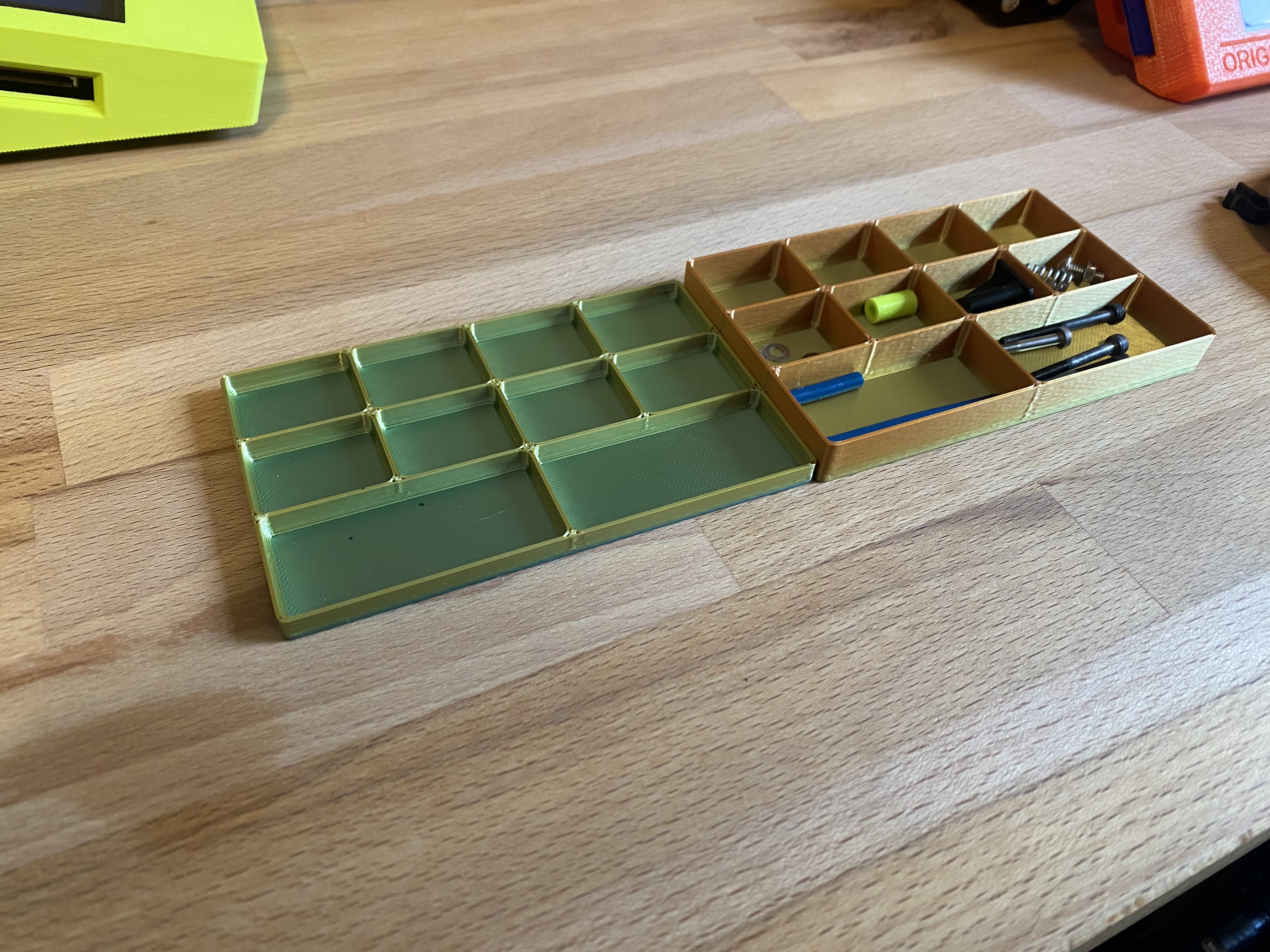 Small parts tray