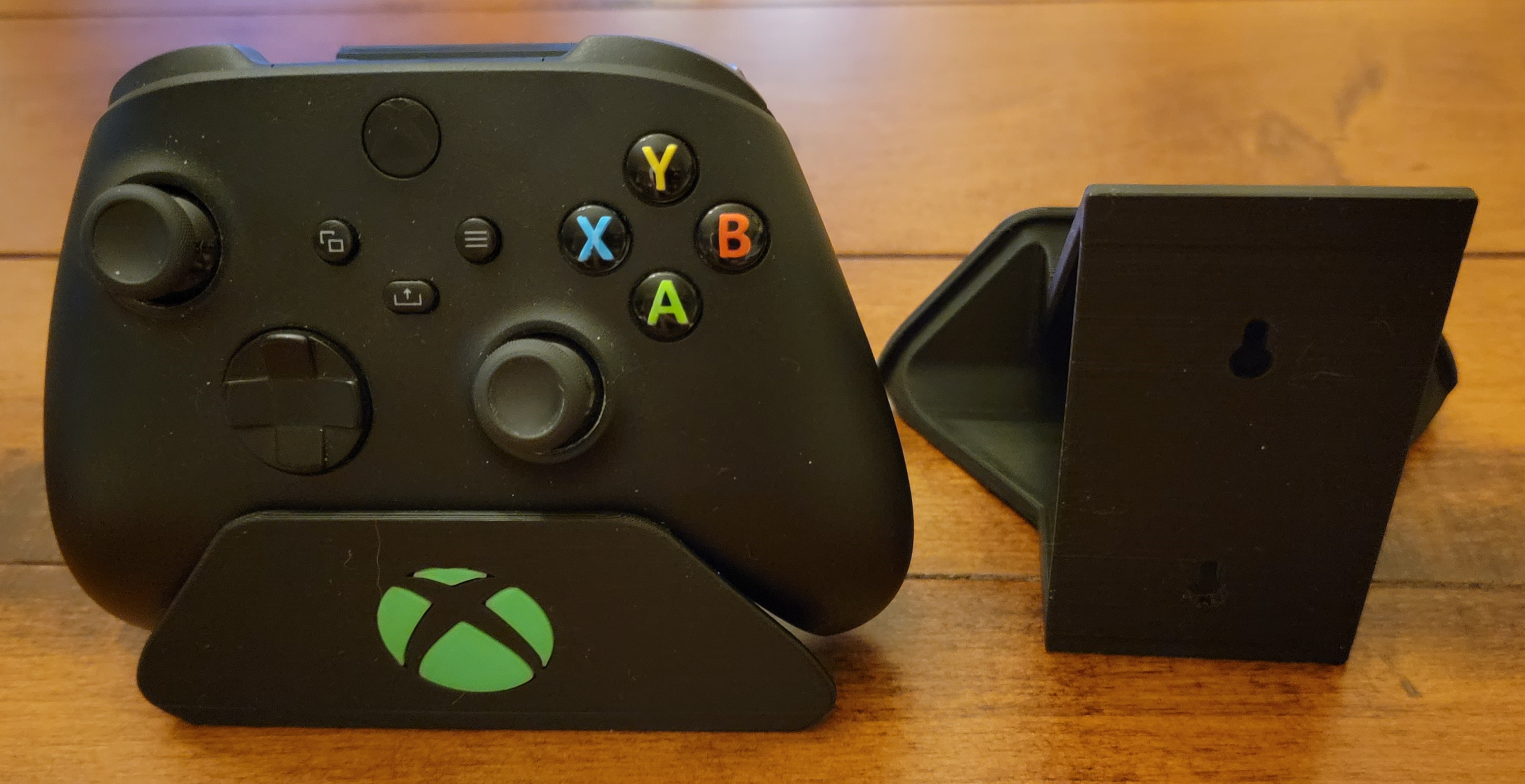 Wall Mount XBox One Controller Bracket 3D model thumbnail