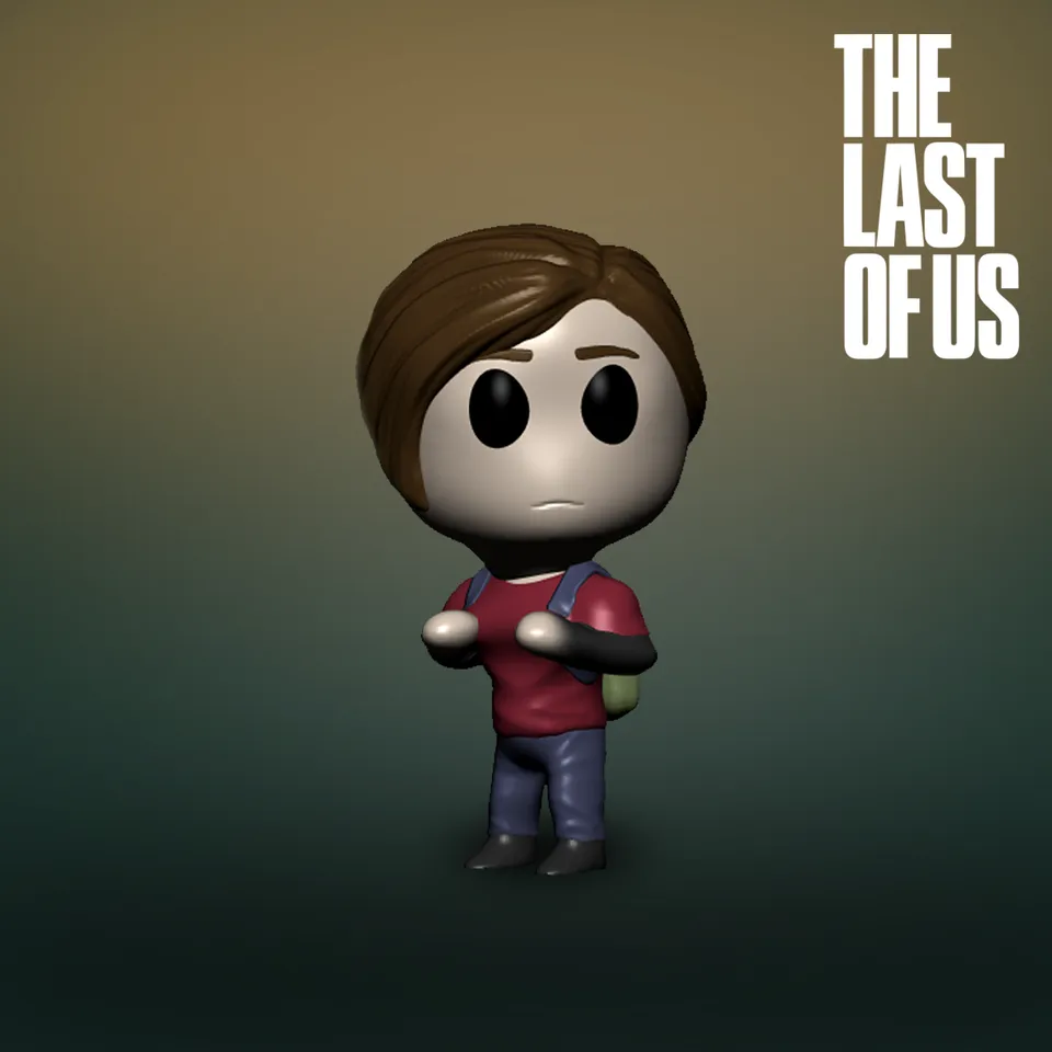 Ellie The Last of Us Part II - STL 3D print files