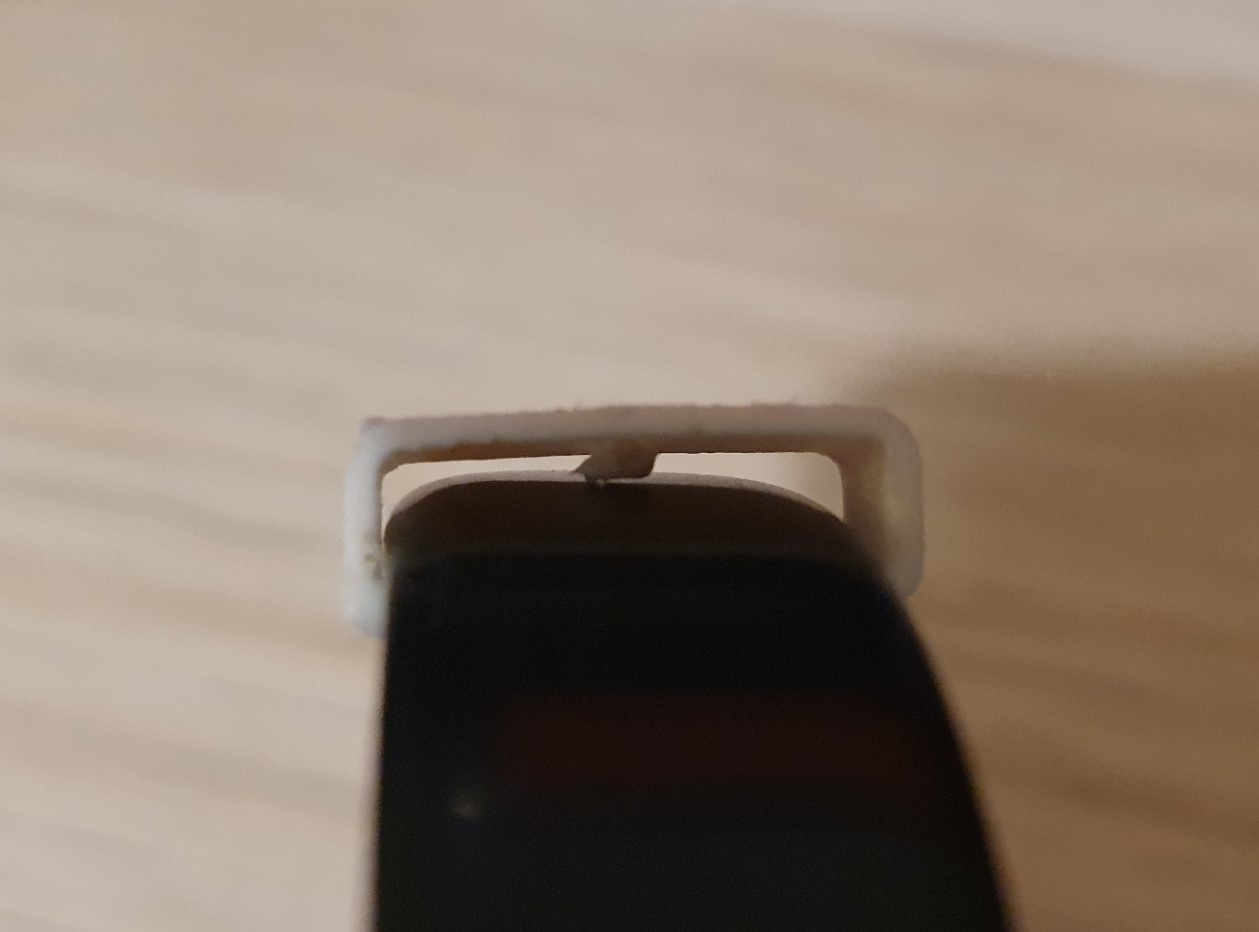 Fitbit Inspire HR band holder / loop by monsoonery Download free STL model